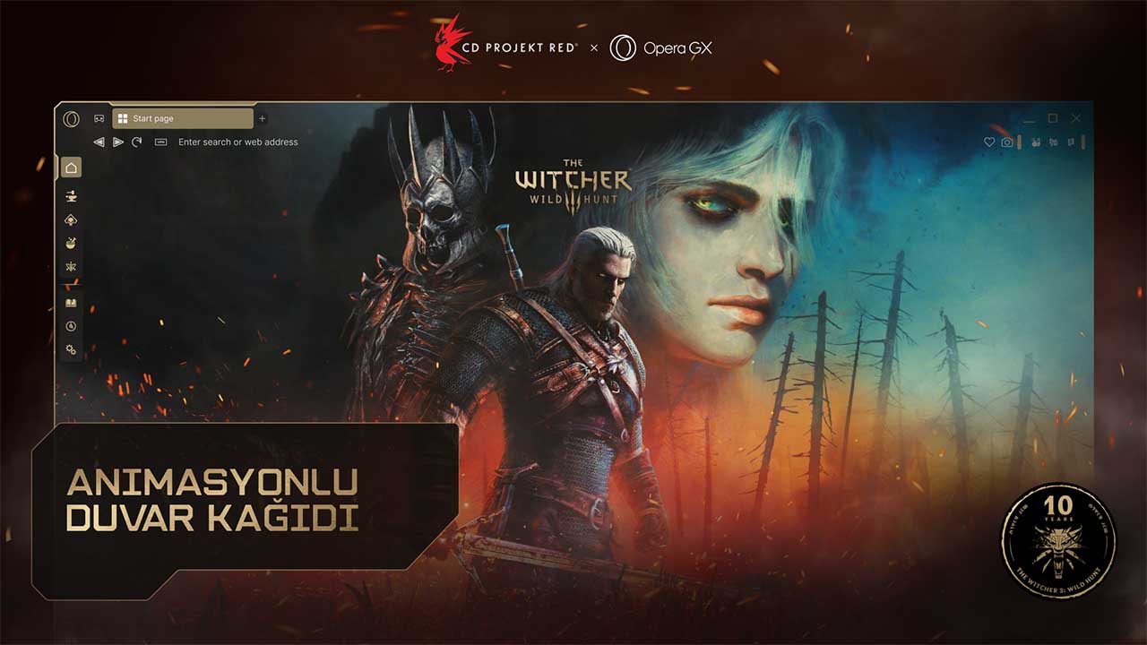Witcher Let Ten Opera GX'ten The Witcher'a Özel Sürüm - Espor Next